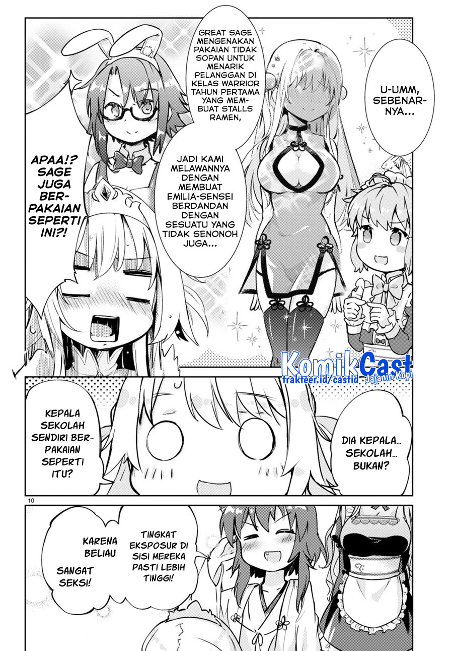 Kenshi wo Mezashite Nyuugaku shita no ni Mahou Tekisei 9999 nan desu kedo!? Chapter 59 Bahasa Indonesia